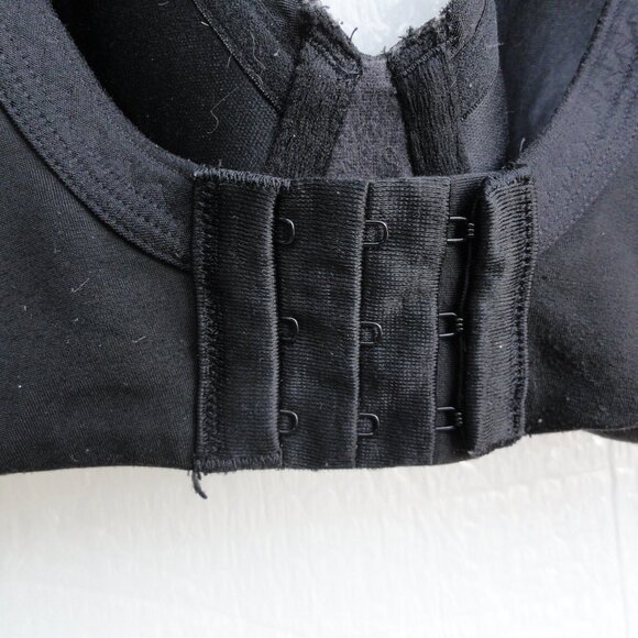 Warner's Padded Cup 38C Wire Free Black Lace & Black 38C Wired Bra No padding - Picture 4 of 16